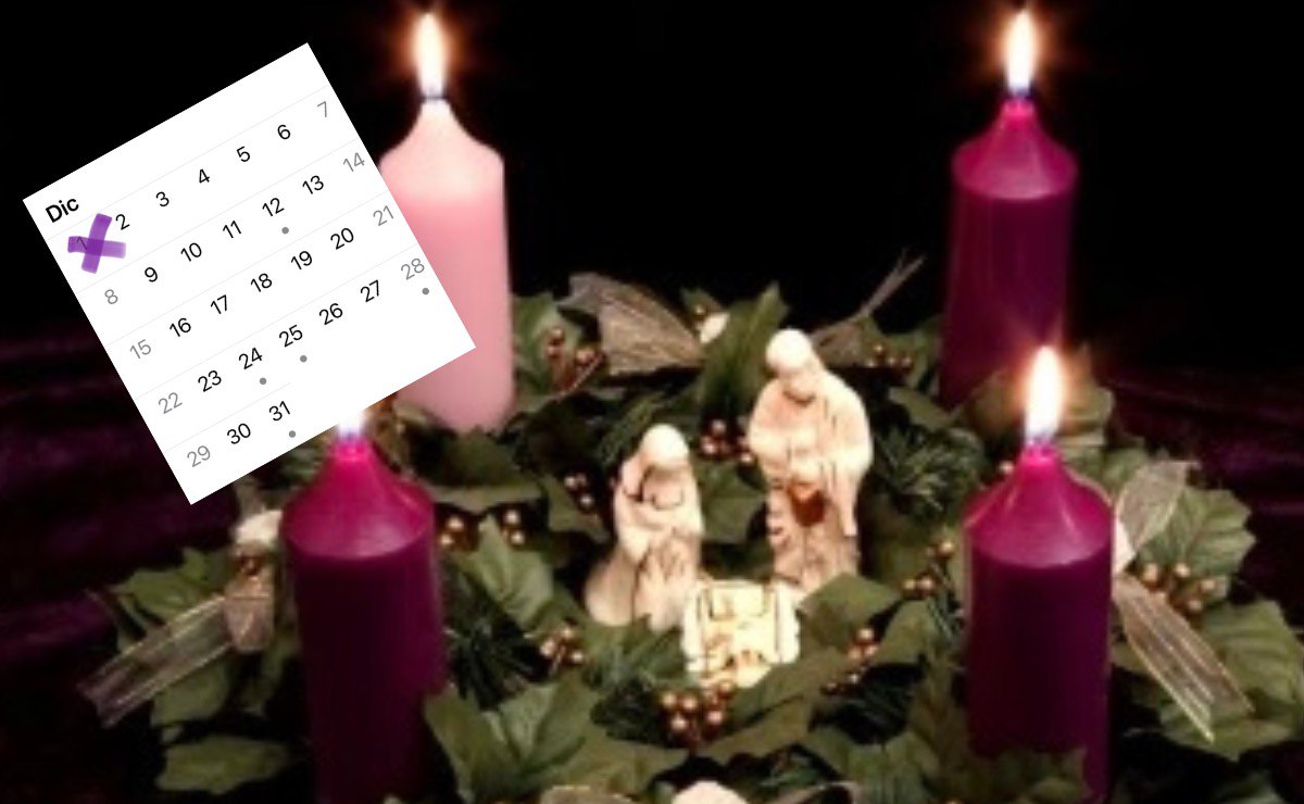 La corona de Aviento tiene un significado y una fecha precisa para encenderla | Foto: ACIPRENSA