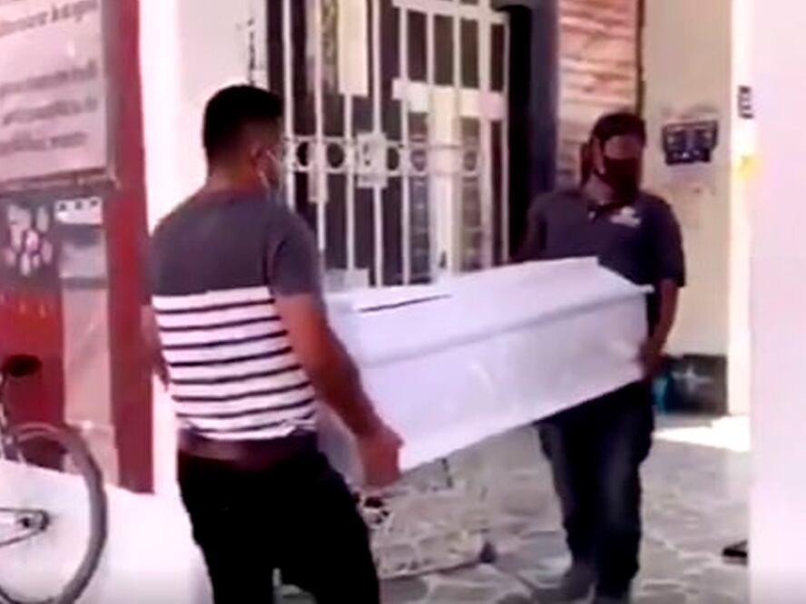 Kimberly fue sepultada en el panteón de su municipio