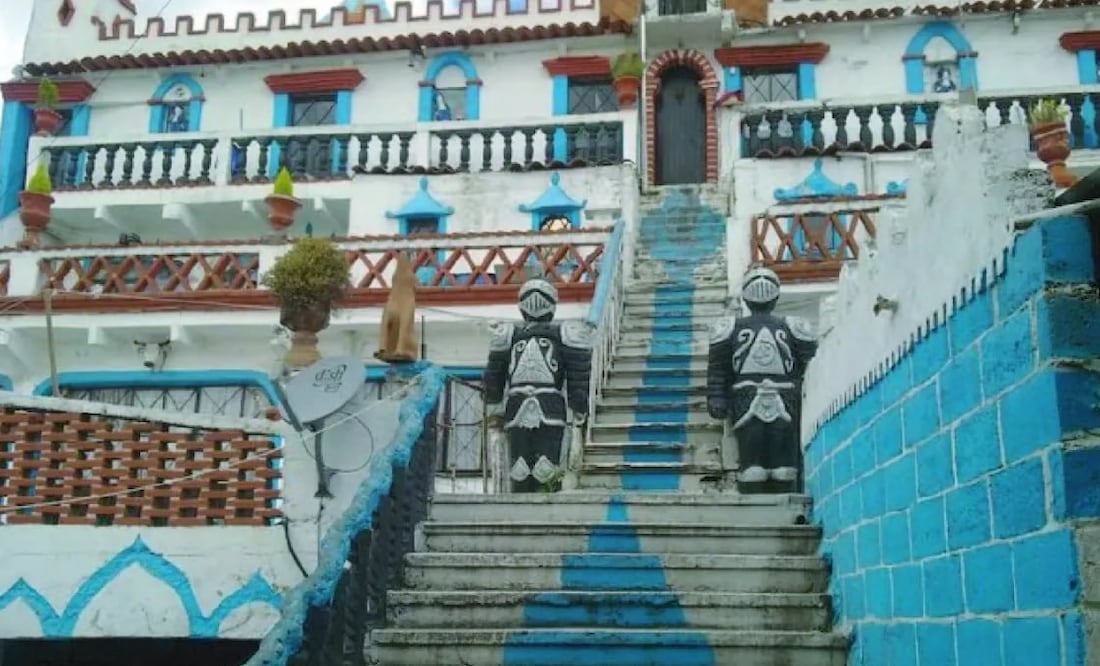 Castillo Azul ¿Un castillo azul en Cholula? Te contamos la historia de esta extraña ...