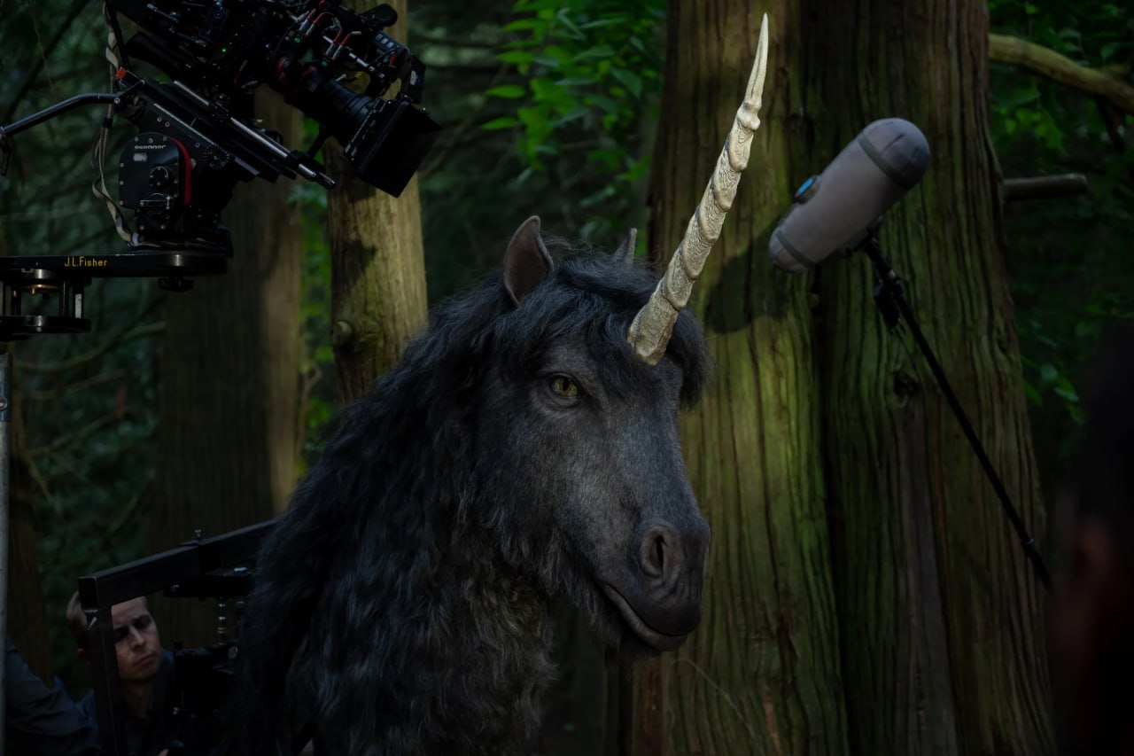 El filme utilizó una combinación de efectos prácticos y CGI para dar vida a los unicornios | Foto: A24