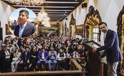 ¿Eduardo Rivera se irá a Movimiento Ciudadano? Esto dijo Máynez en Puebla