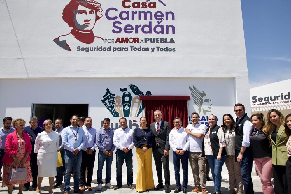 Laura Artemisa inaugura Casa Carmen Serdán en San Francisco Totimehuacán | Foto: Congreso de Puebla