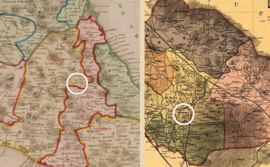 ¿Sabías que Tlaxcala antes pertenecía a territorio poblano? | Foto: @mapoteca_mx