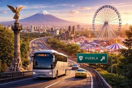 Cómo llegar y cuánto cuesta ir a la Feria de Puebla desde la CDMX