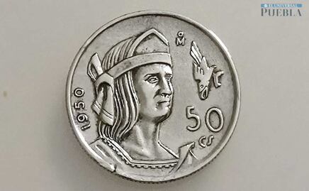 Así era la moneda de plata de 50 centavos en 1950 y esto es lo que vale hoy