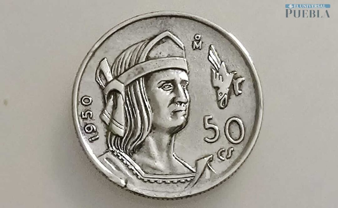 Esta moneda de plata se acuñó en 1950 y 1951 Foto: Demian Magallán