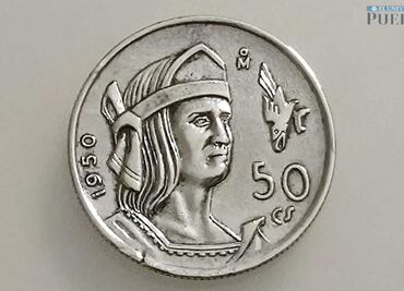 Así era la moneda de plata de 50 centavos en 1950 y esto es lo que vale hoy