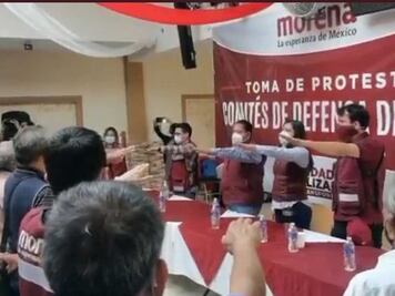 Reaparece Claudia Rivera