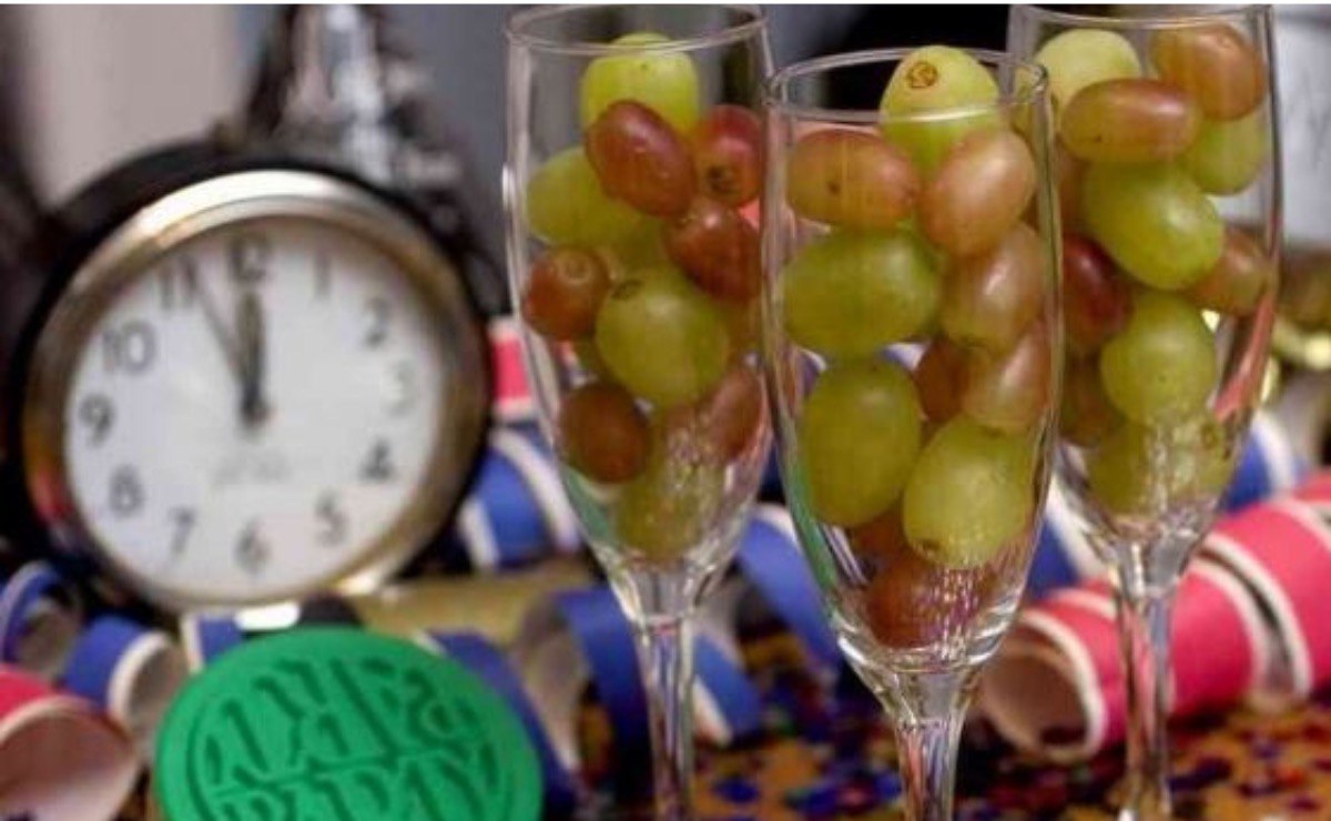 Uno de los elementos indispensables para las celebraciones de Año Nuevo son 12 uvas | Foto: Gobierno de México