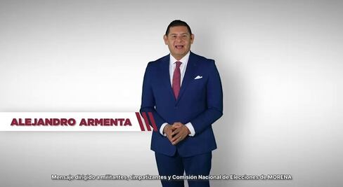 Alejandro Armenta llama a la transformación en mensaje de Año Nuevo