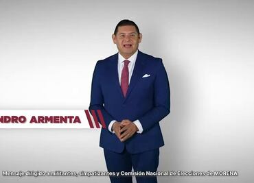 Alejandro Armenta llama a la transformación en mensaje de Año Nuevo