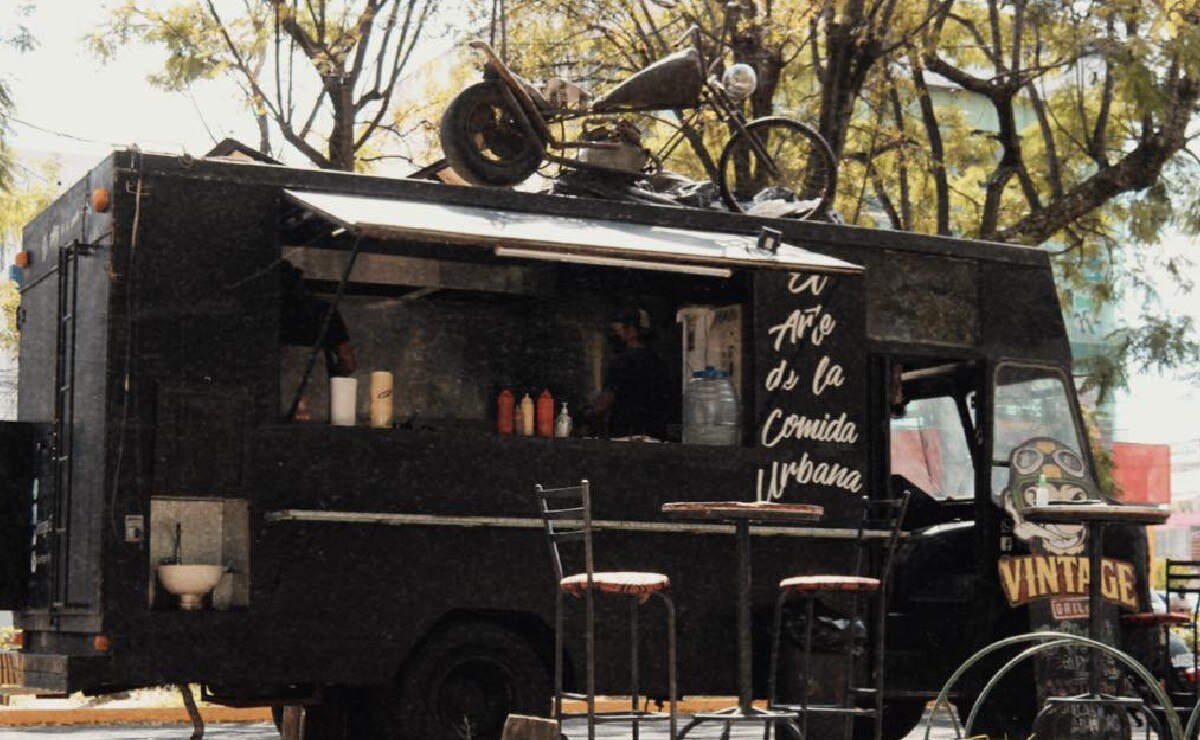 El parque de los food trucks de Puebla