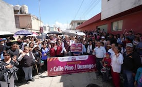 Pepe Chedraui pavimenta calles en La Resurrección 