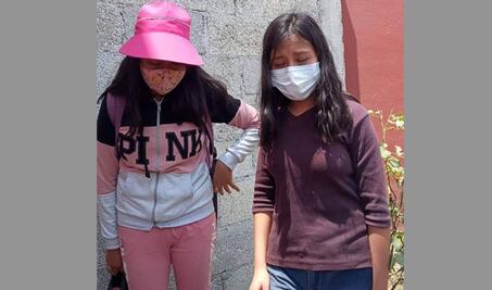 Localizan sanas y salvas a gemelas reportadas como desaparecidas en Amozoc 