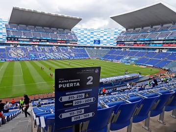Estadio Cuauhtémoc podría aumentar aforo al 50% por pase del Puebla a semifinales