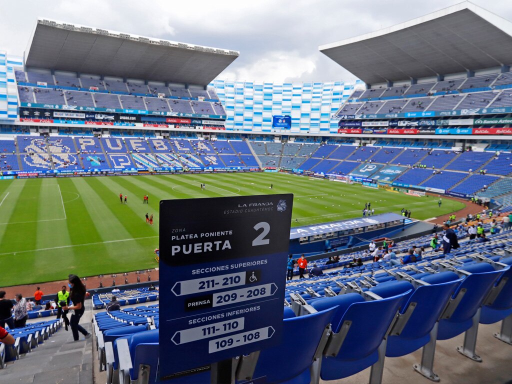 Estadio Cuauhtémoc podría aumentar aforo al 50% por pase del Puebla a semifinales