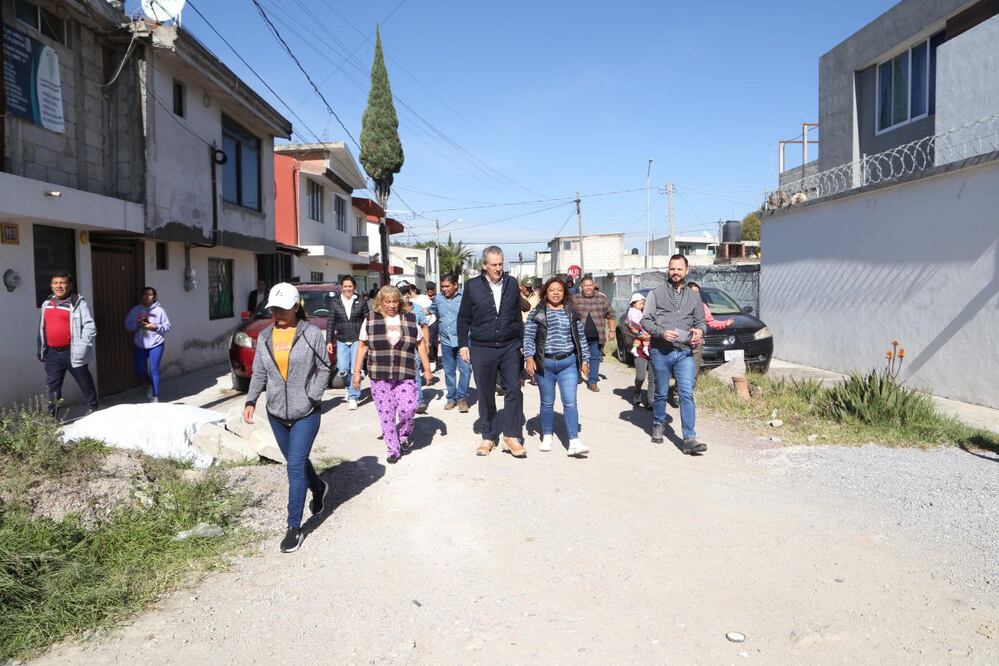 Pepe Chedraui visitó la colonia Guadalupe Hidalgo | Foto: Ayuntamiento de Puebla