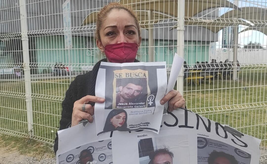 Familiares acudieron al Centro de Justicia Penal de Puebla | FOTO: Agencia Es Imagen para El Universal Puebla