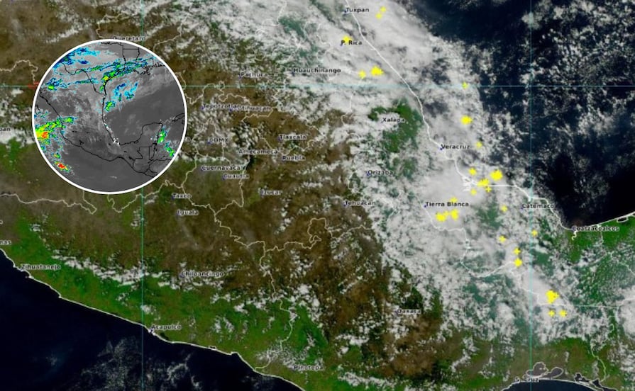 Frente Frío No. 25 provocará lluvias en la Sierra Norte y Nororiental