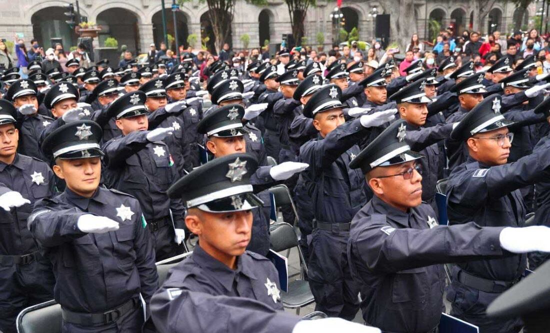 Estas son las diferencias entre un un policía estatal y un municipal | Foto: Agencia Es Imagen para El Universal Puebla