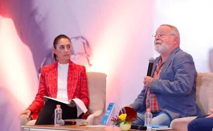 Claudia Sheinbaum y Fernando Savater ofrecen conferencia en Puebla