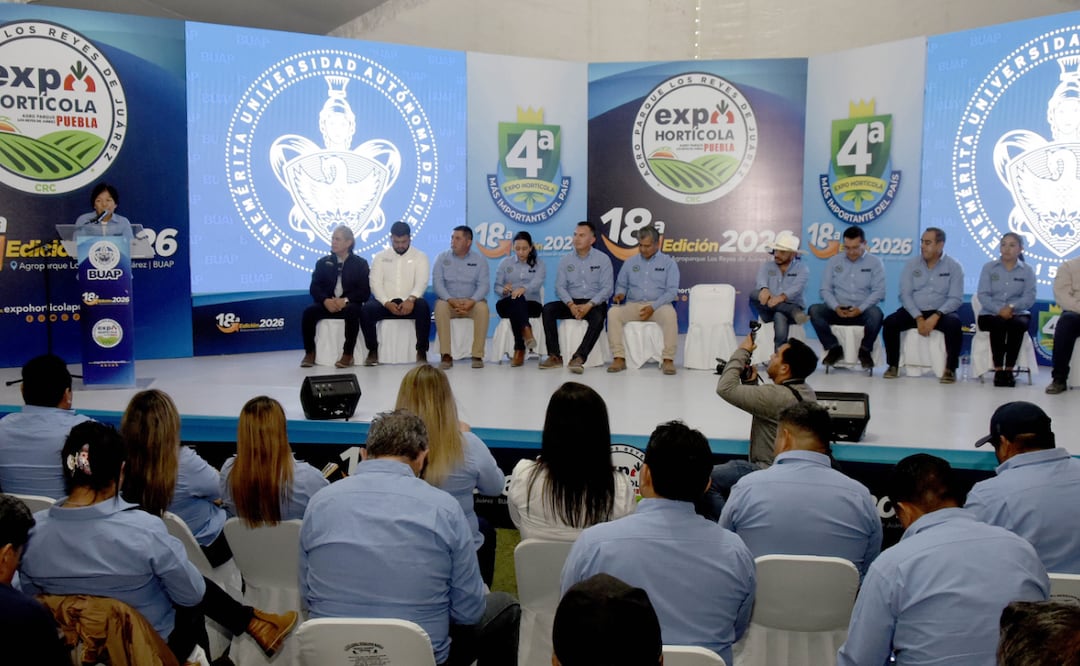 Inaugura Rectora Lilia Cedillo Expo Hortícola Puebla BUAP 2026 | Foto: BUAP.