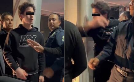 VIDEO Junior de la Anáhuac golpea a guardia de Lomas de Angelópolis y lo suspenden