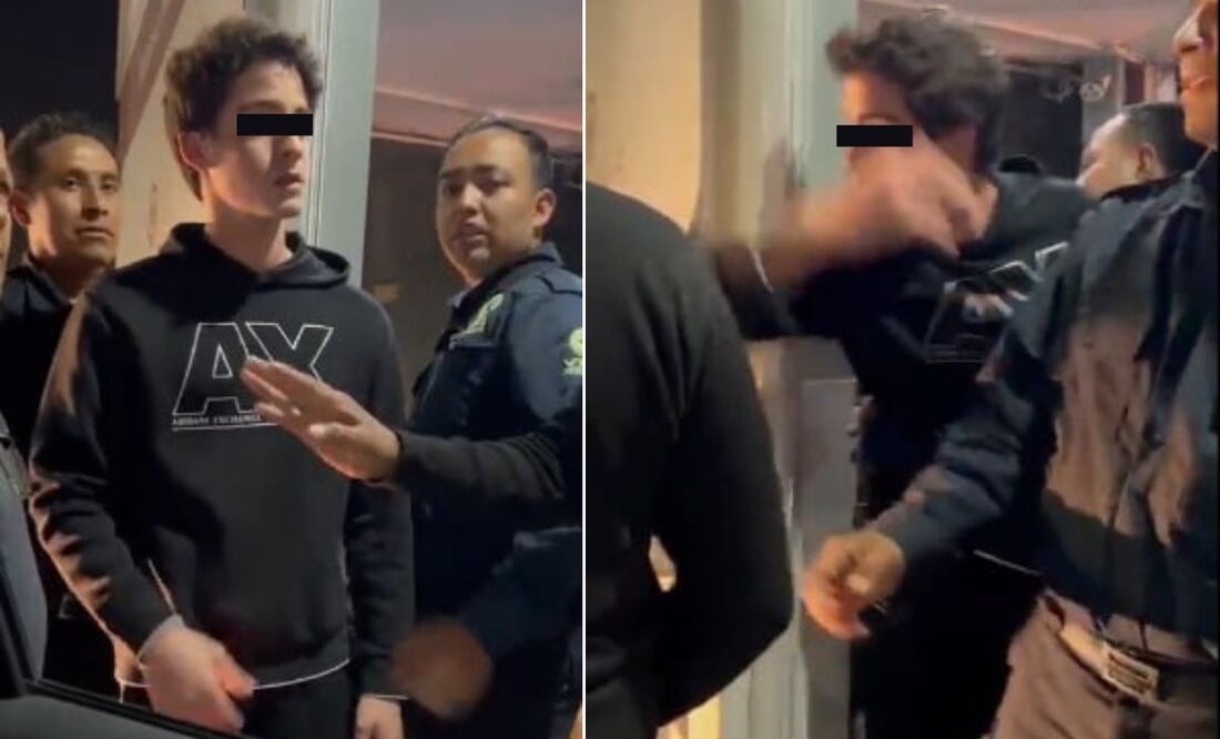 Patricio N. fue citado a comparecer por agredir a un guardia | Foto: Captura El Universal Puebla