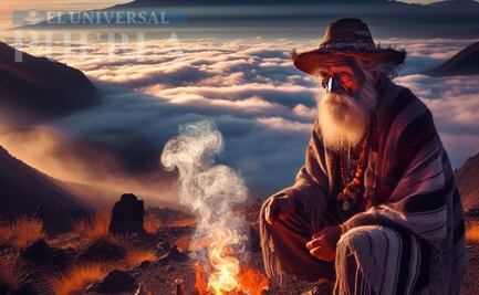 FOTOS Así es el guardián del volcán Popocatépetl, según la IA