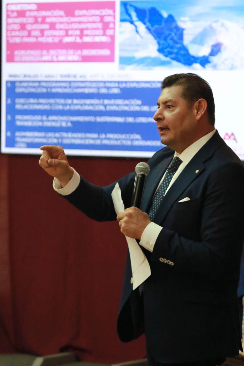 Alejandro Armenta e investigadores del IPN hablaron sobre la importancia del litio | Fotos Especiales