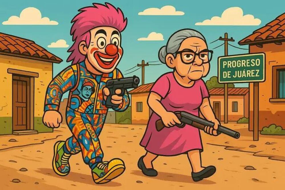 Talachitas trabaja como payaso desde hace 27 años en Puebla | Foto: Ilustración tomada de Facebook El lokillo de Acatzingo