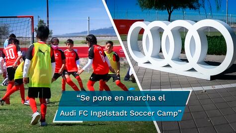 Con 165 niños se inaugura Audi FC Ingolstadt Soccer Camp en Puebla