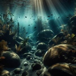 FOTOS Inteligencia Artificial revela los misterios que hay al fondo de la Laguna de Aljojuca