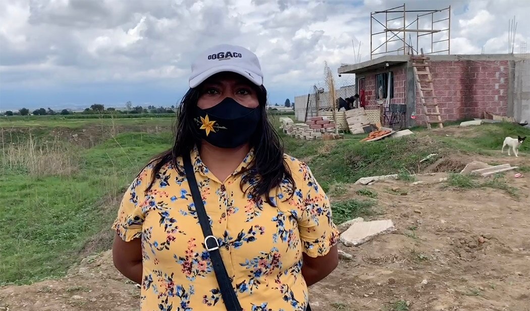 “Ayer estaba mi casa, hoy ya desapareció en el socavón”