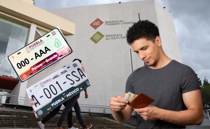 Cuánto costará emplacar en 2026 y cómo son las nuevas placas en Puebla