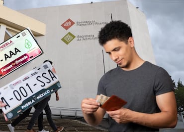 Cuánto costará emplacar en 2026 y cómo son las nuevas placas en Puebla