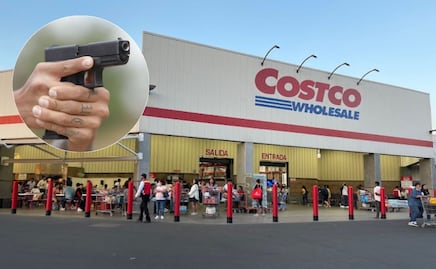Colombianos asaltan con pistola en el estacionamiento del Costco