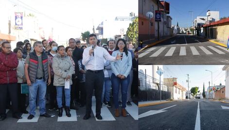 Gobierno municipal de Puebla sólo reporta 163 de las mil calles pavimentadas