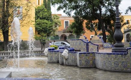 Conoce la Fuente de los Leones, una joya antigua de la ciudad de Puebla
