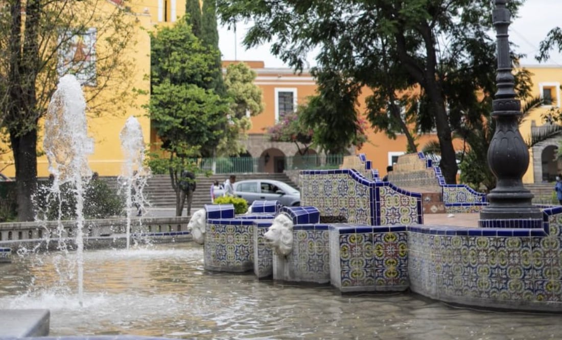 La Fuente de Los Leones fue declarada Patrimonio Cultural Inmaterial de la Humanidad por la UNESCO | Foto: Facebook Banyan Tree Puebla