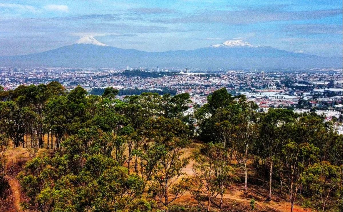 El cerro de Amalucan alberga historias increíbles. | Foto: Instagram davidjuan.s