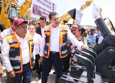 Gobierno de Puebla realiza limpieza en Los Fuertes para garantizar orden y seguridad