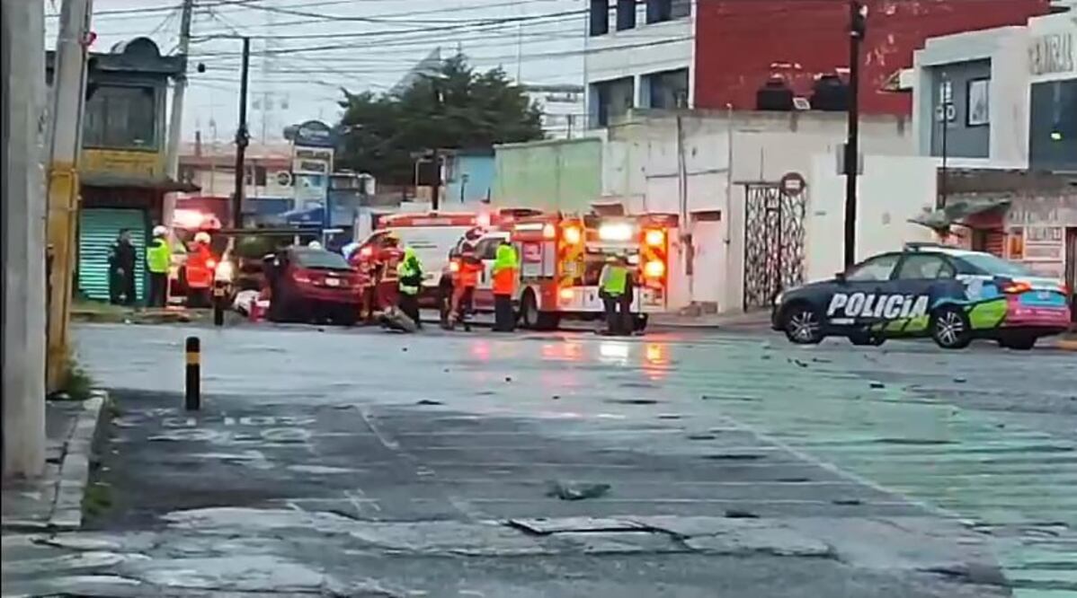 Este 11 de octubre se registraron múltiples accidentes viales en la ciudad de Puebla | captura de pantalla