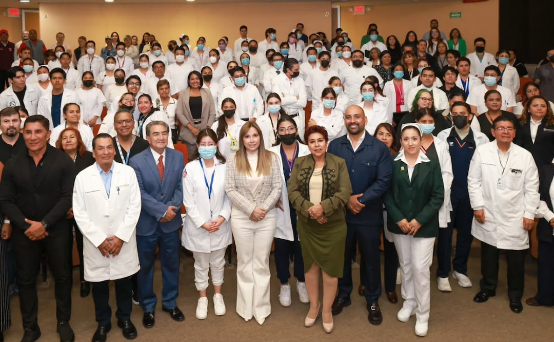 El programa Obra Comunitaria fortalece la infraestructura y las herramientas para mejorar la atención médica en Puebla | Foto: Gobierno de Puebla.
