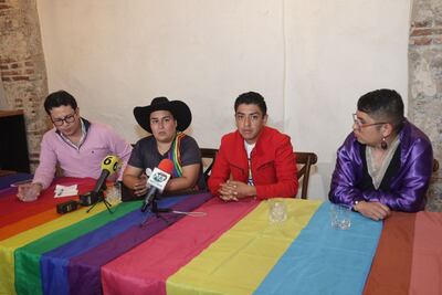 Políticos de la diversidad sexual en Puebla exigen justicia por magistrade Ociel Baena