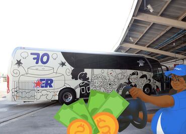 ¿Cuánto gana al mes un chofer de autobús en Puebla?