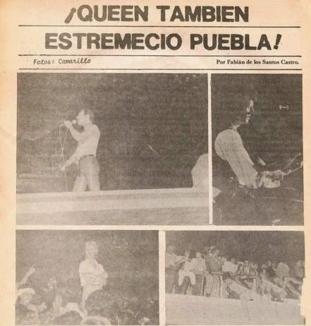 Queen en Puebla. La historia del caos y la euforia narrada por sus testigos
