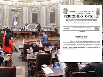 Publican en el Diario Oficial aprobación de Puebla a la reforma al Poder Judicial