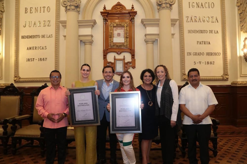 Este día entregaron el reconocimiento a Poblanas Distinguidas | Foto Ayuntamiento de Puebla