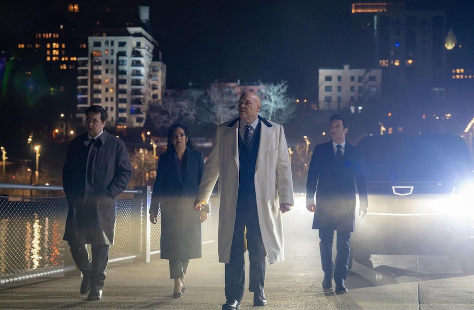 Al igual que Cox, Vincent D'Onofrio demuestra que él es Kingpin tras una década como el personaje. Su actuación alcanza niveles mucho más brutales que antes | Foto: Marvel Television